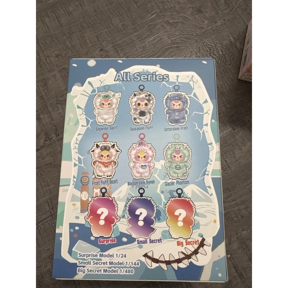 Baby Three Yeti Plush Blind‎ Box Target Exclusive SEALED Verified Authentic Rare